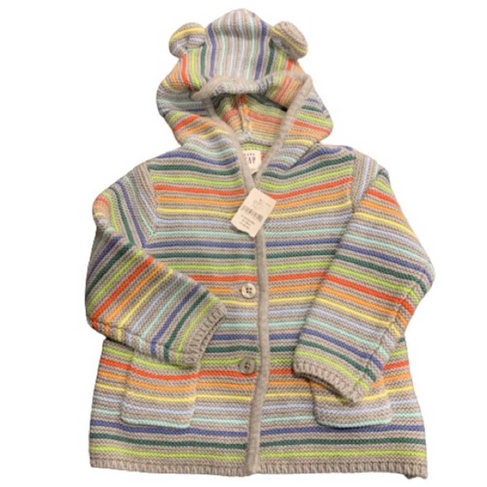 Baby Gap Brannan Bear Sweater Size 6-12 months NWT